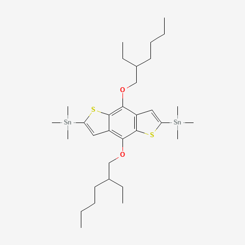 (4,8-Bis((2-ethylhexyl)oxy)benzo[1,2-b:4,5-b']dithiophene-2,6-diyl)bis(trimethylstannane)
