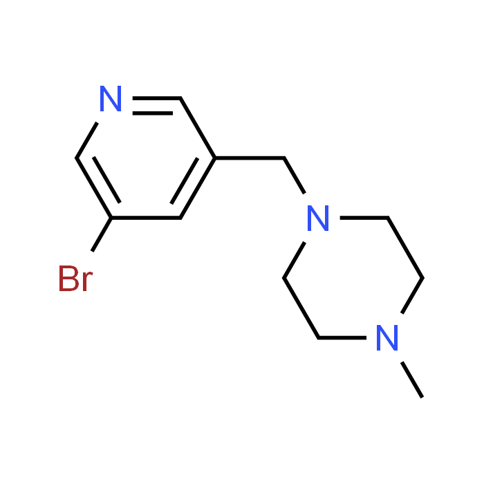 1-((5-Bromopyridin-3-yl)methyl)-4-methylpiperazine