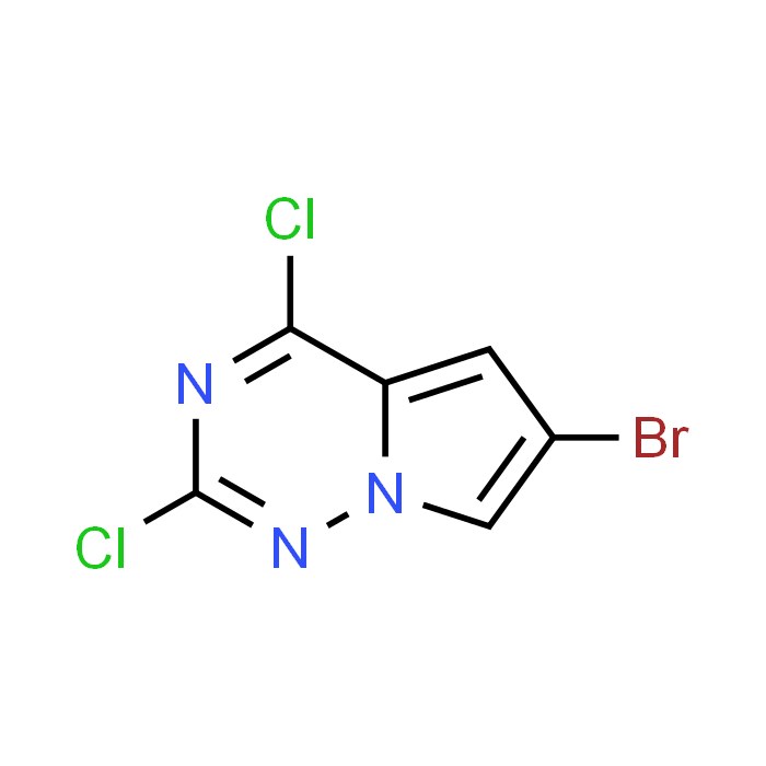 6-Bromo-2,4-dichloropyrrolo[2,1-f][1,2,4]triazine