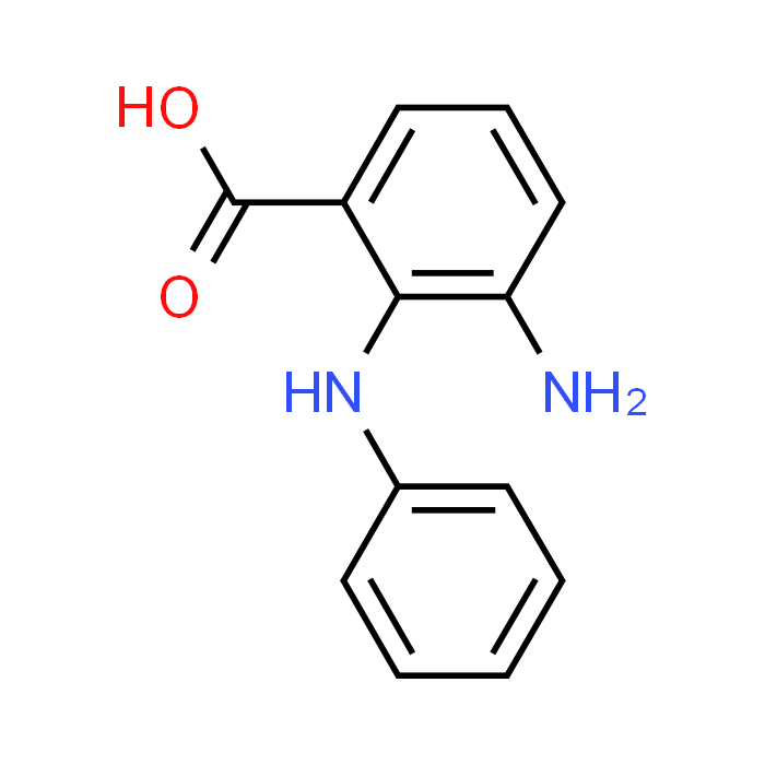 3-Amino-2-(phenylamino)benzoic acid