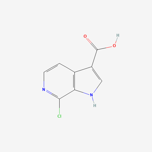 7-Chloro-1H-pyrrolo[2,3-c]pyridine-3-carboxylic acid