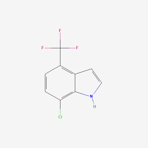 7-Chloro-4-(trifluoromethyl)-1H-indole