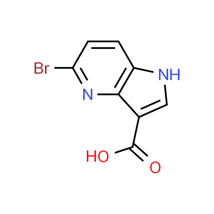 5-Bromo-1H-pyrrolo[3,2-b]pyridine-3-carboxylic acid