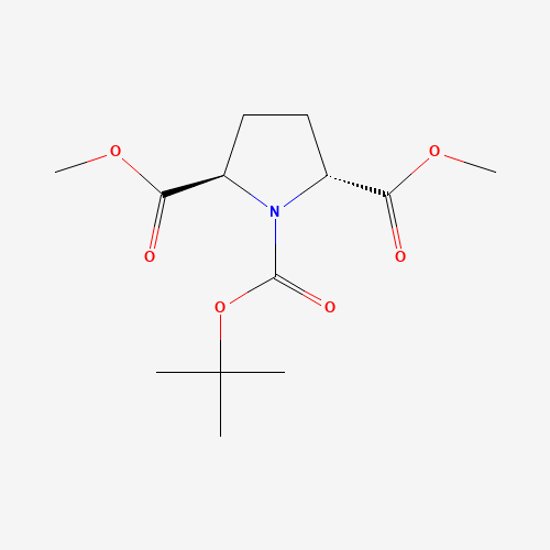 rel-1-(tert-Butyl) 2,5-dimethyl (2R,5R)-pyrrolidine-1,2,5-tricarboxylate