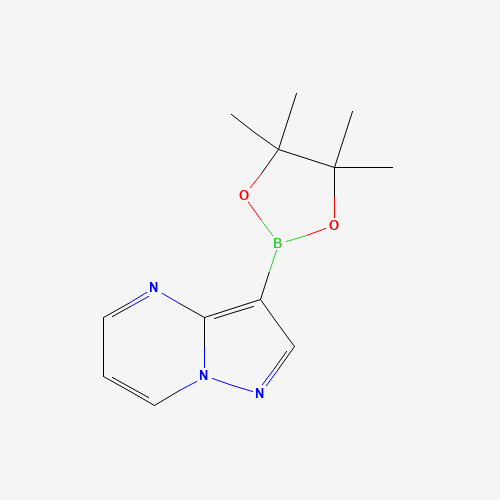 3-(4,4,5,5-Tetramethyl-1,3,2-dioxaborolan-2-yl)pyrazolo[1,5-a]pyrimidine