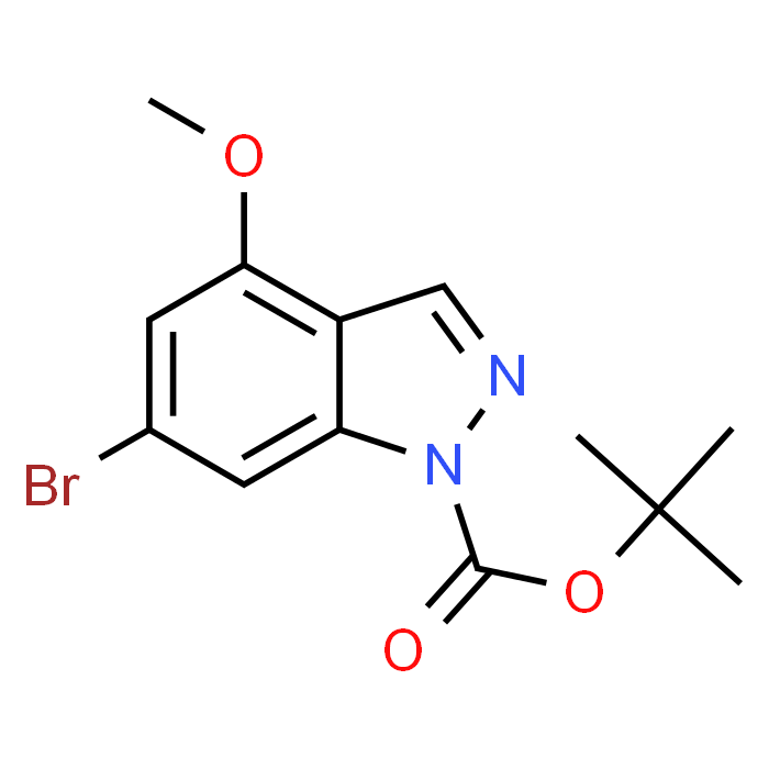 tert-Butyl 6-bromo-4-methoxy-1H-indazole-1-carboxylate