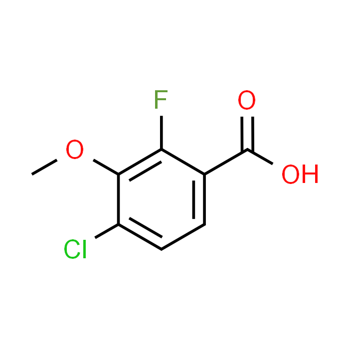 4-Chloro-2-fluoro-3-methoxybenzoic acid