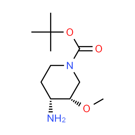 (3S,4R)-tert-Butyl 4-amino-3-methoxypiperidine-1-carboxylate