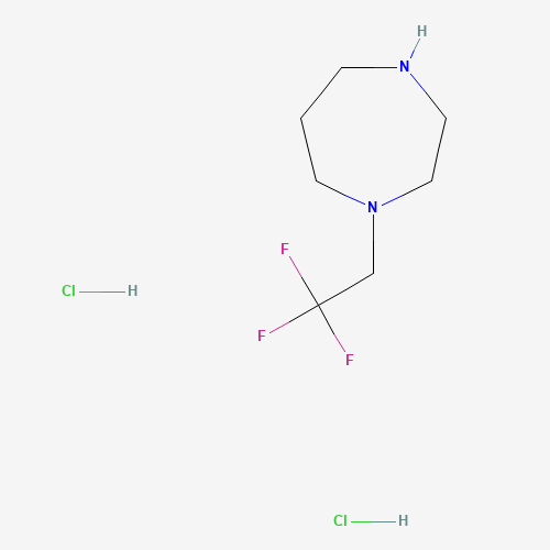 1-(2,2,2-trifluoroethyl)-1,4-diazepane dihydrochloride
