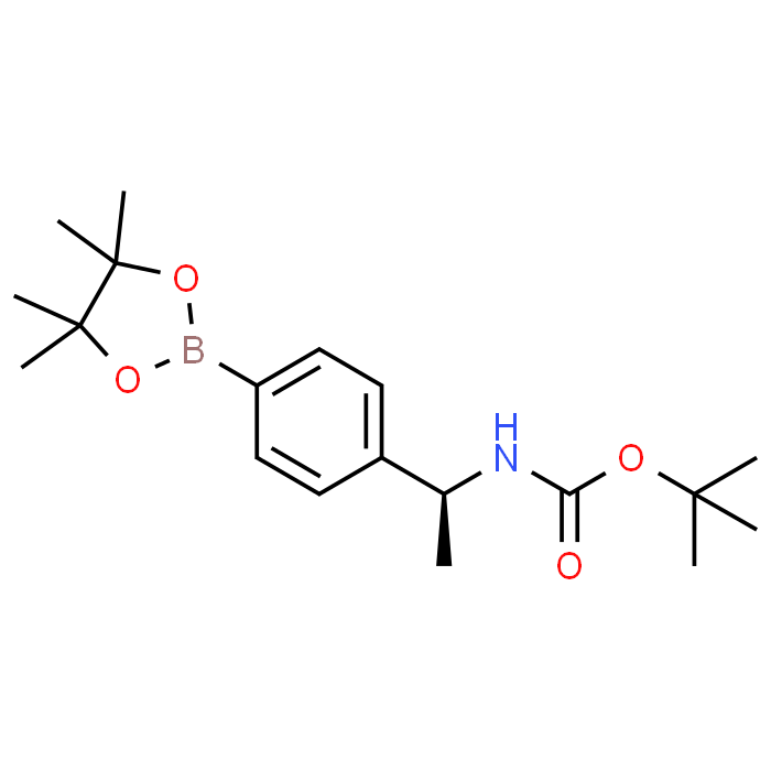 (S)-tert-Butyl (1-(4-(4,4,5,5-tetramethyl-1,3,2-dioxaborolan-2-yl)phenyl)ethyl)carbamate