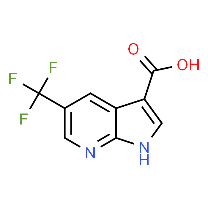 5-(Trifluoromethyl)-1H-pyrrolo[2,3-b]pyridine-3-carboxylic acid - Achmem