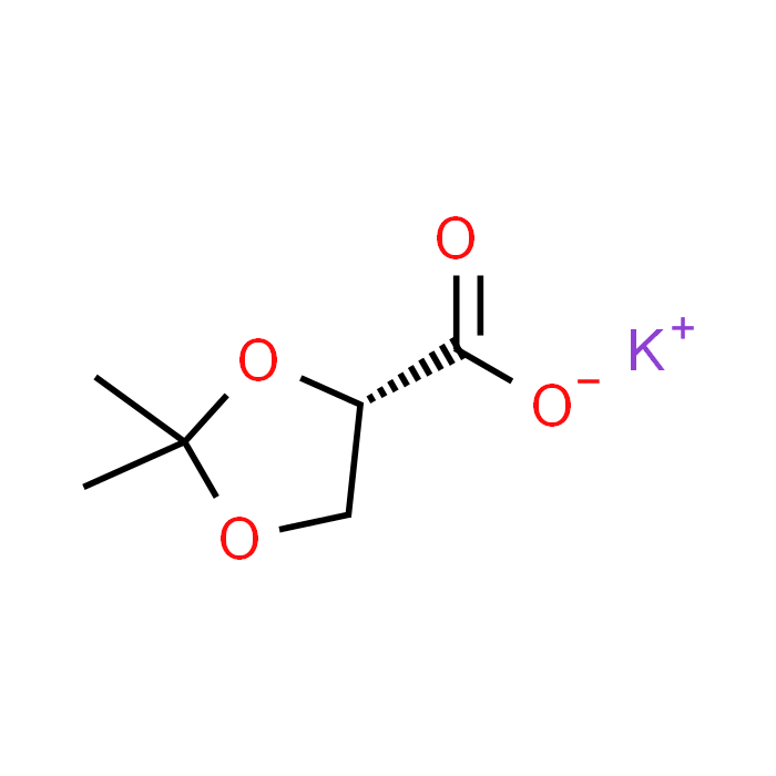 Potassium (S)-2,2-dimethyl-1,3-dioxolane-4-carboxylate