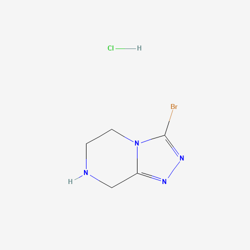 3-Bromo-5,6,7,8-tetrahydro-[1,2,4]triazolo[4,3-a]pyrazine hydrochloride