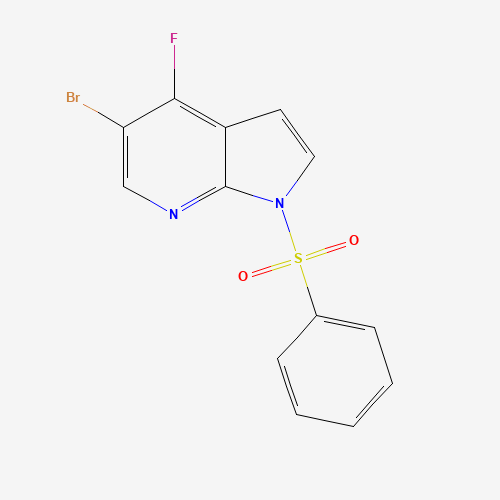 5-Bromo-4-fluoro-1-(phenylsulfonyl)-1H-pyrrolo[2,3-b]pyridine
