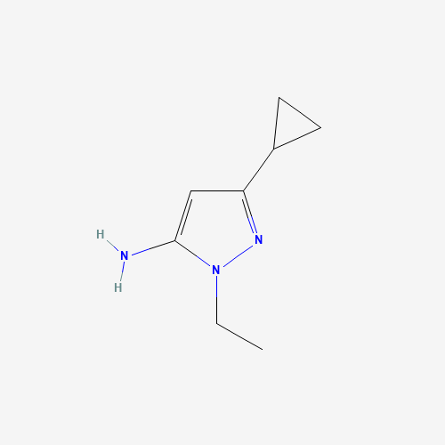 3-Cyclopropyl-1-ethyl-1H-pyrazol-5-amine