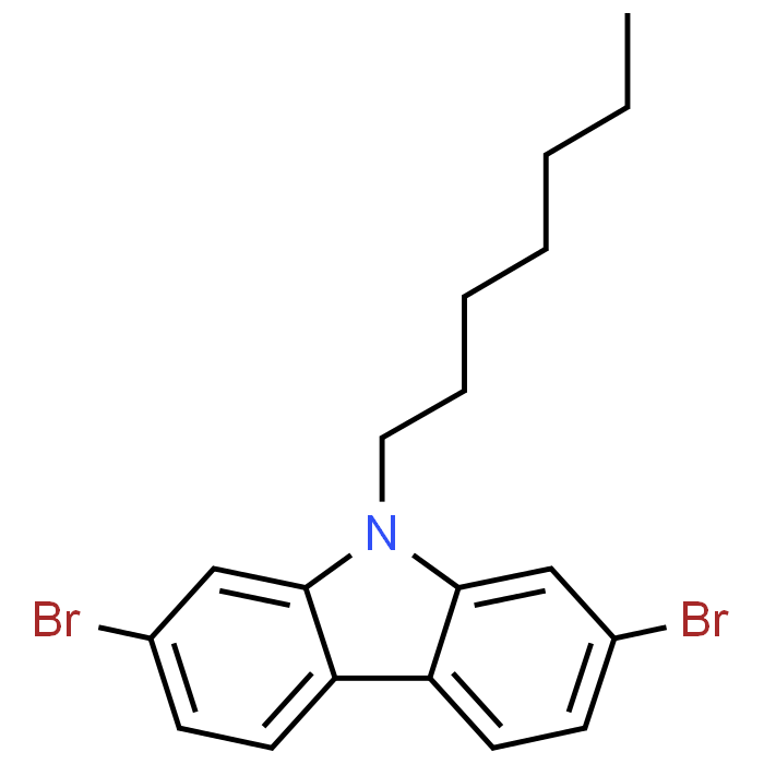 2,7-Dibromo-9-heptyl-9H-carbazole