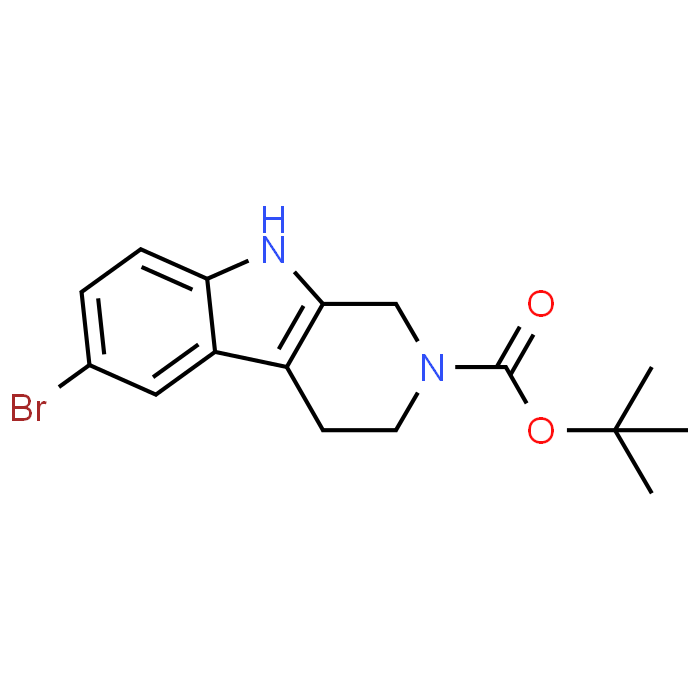 tert-Butyl 6-bromo-1,3,4,9-tetrahydro-2H-pyrido[3,4-b]indole-2-carboxylate