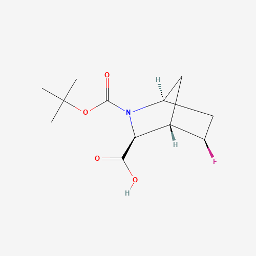 (1S,3S,4S,5R)-2-(tert-Butoxycarbonyl)-5-fluoro-2-azabicyclo[2.2.1]heptane-3-carboxylic acid