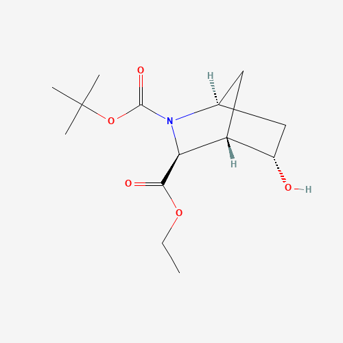Ethyl (1S,3S,4S,5S)-rel-2-Boc-5-hydroxy-2-azabicyclo[2.2.1]heptane-3-carboxylate