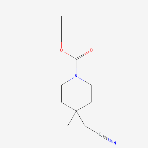 tert-Butyl 1-cyano-6-azaspiro[2.5]octane-6-carboxylate