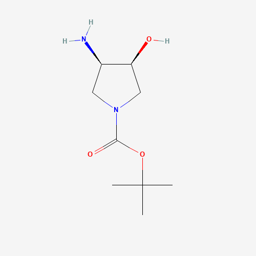 (3R,4S)-tert-Butyl 3-amino-4-hydroxypyrrolidine-1-carboxylate