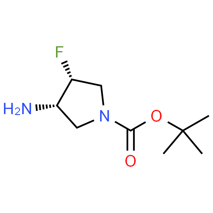 (3S,4R)-tert-Butyl 3-amino-4-fluoropyrrolidine-1-carboxylate