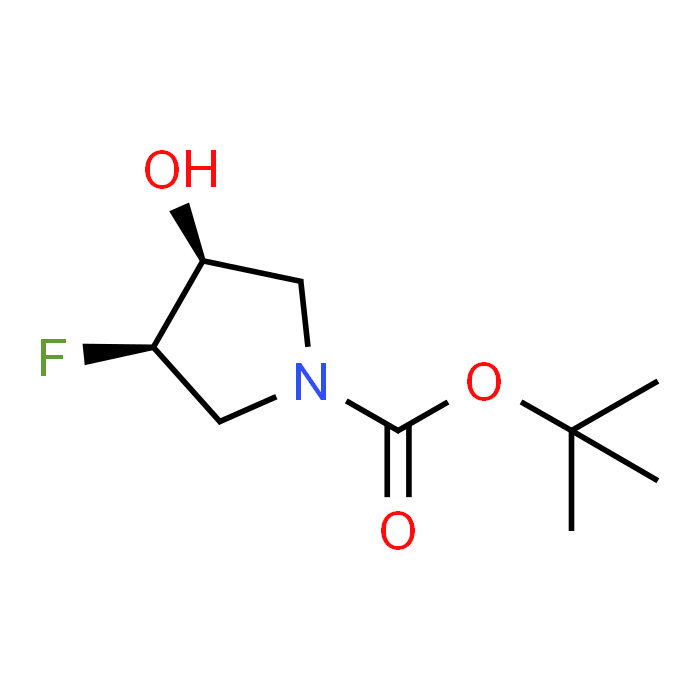 (3R,4S)-1-Boc-3-fluoro-4-hydroxypyrrolidine