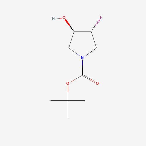 (3R,4R)-tert-Butyl 3-fluoro-4-hydroxypyrrolidine-1-carboxylate