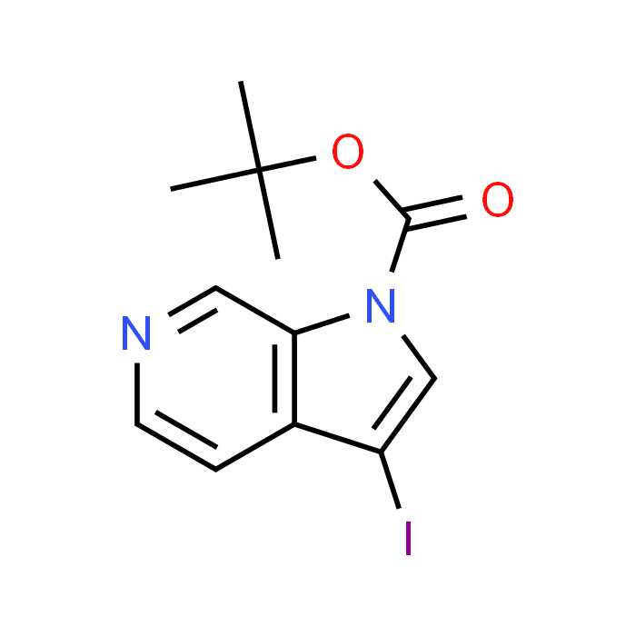 tert-Butyl 3-iodo-1H-pyrrolo[2,3-c]pyridine-1-carboxylate