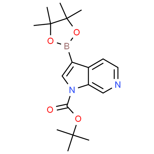 tert-Butyl 3-(4,4,5,5-tetramethyl-1,3,2-dioxaborolan-2-yl)-1H-pyrrolo[2,3-c]pyridine-1-carboxylate