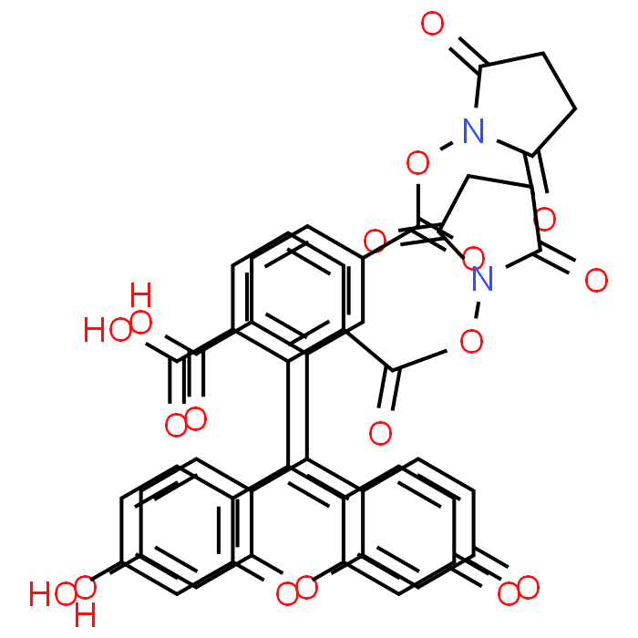 5(6)-Carboxyfluorescein N-hydroxysuccinimide ester
