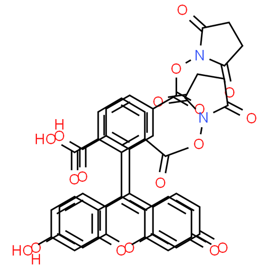 5(6)-Carboxyfluorescein N-hydroxysuccinimide ester