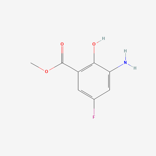 Methyl 3-amino-5-fluoro-2-hydroxybenzoate