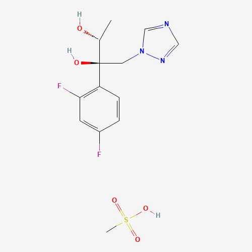 (2R,3R)-2-(2,4-Difluorophenyl)-1-(1H-1,2,4-triazol-1-yl)butane-2,3-diol methanesulfonate