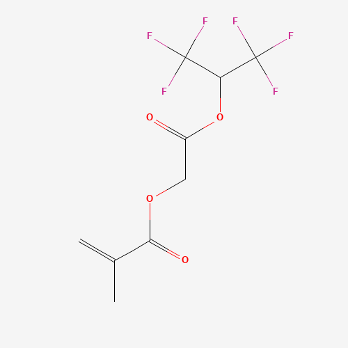 2-((1,1,1,3,3,3-Hexafluoropropan-2-yl)oxy)-2-oxoethyl methacrylate
