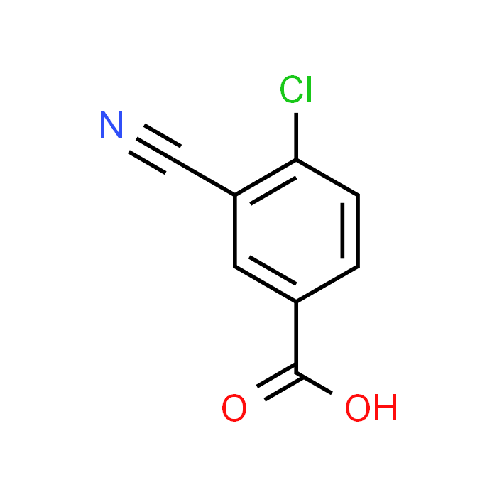 4-Chloro-3-cyanobenzoic acid