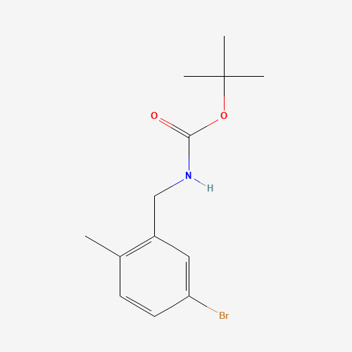 tert-Butyl N-[(5-bromo-2-methylphenyl)methyl]carbamate