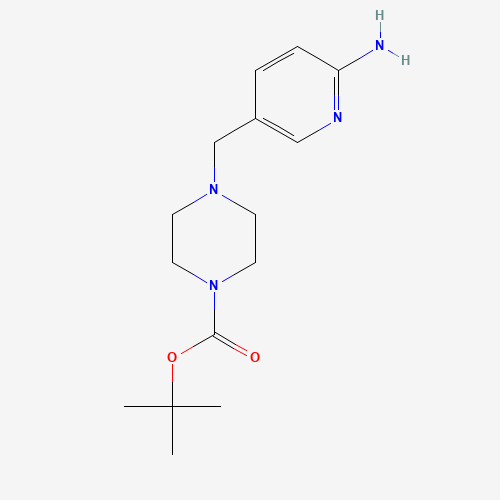 tert-Butyl 4-((6-aminopyridin-3-yl)methyl)piperazine-1-carboxylate