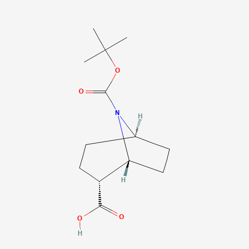 (1R,2R,5R)-rel-8-(tert-Butoxycarbonyl)-8-azabicyclo[3.2.1]octane-2-carboxylic acid