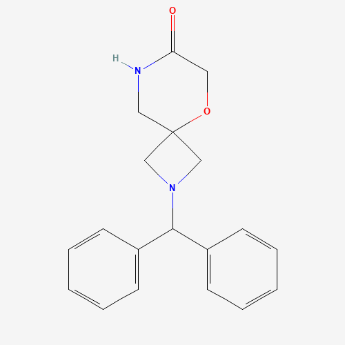2-Benzhydryl-5-oxa-2,8-diazaspiro[3.5]nonan-7-one