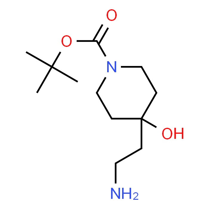 tert-Butyl 4-(2-aminoethyl)-4-hydroxypiperidine-1-carboxylate