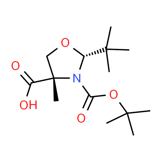 (2R,4S)-3-(tert-Butoxycarbonyl)-2-(tert-butyl)-4-methyloxazolidine-4-carboxylic acid