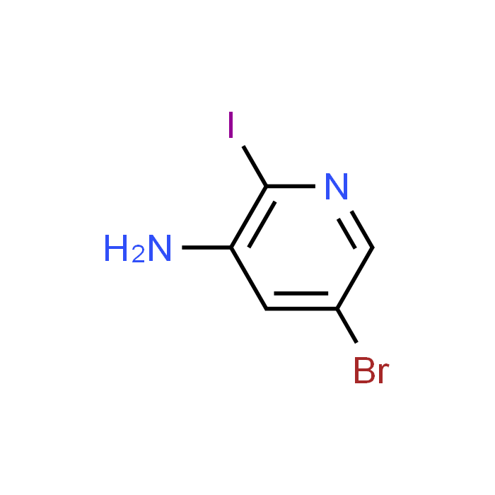 5-Bromo-2-iodopyridin-3-amine - Achmem