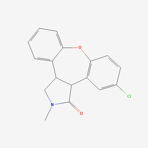 11-Chloro-2-methyl-2,3,3a,12b-tetrahydro-1H-dibenzo[2,3:6,7]oxepino[4,5-c]pyrrol-1-one