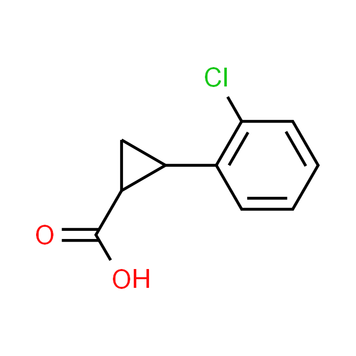 2-(2-Chlorophenyl)cyclopropanecarboxylic acid