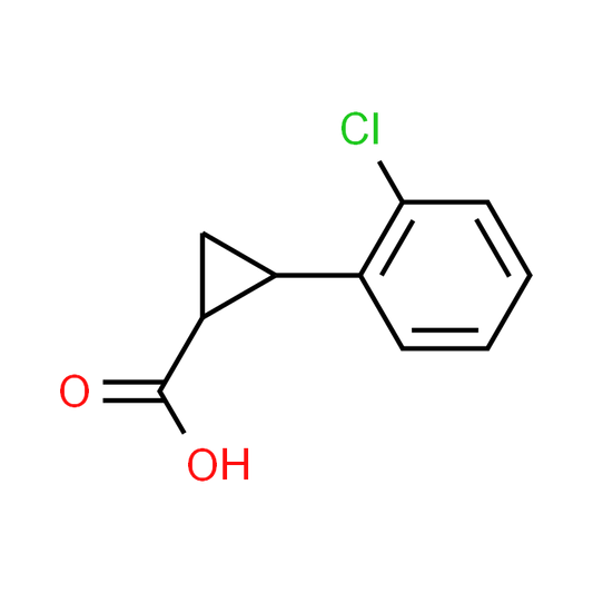 2-(2-Chlorophenyl)cyclopropanecarboxylic acid