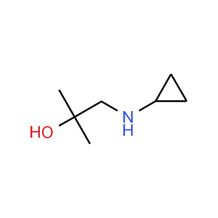 1-(Cyclopropylamino)-2-methylpropan-2-ol