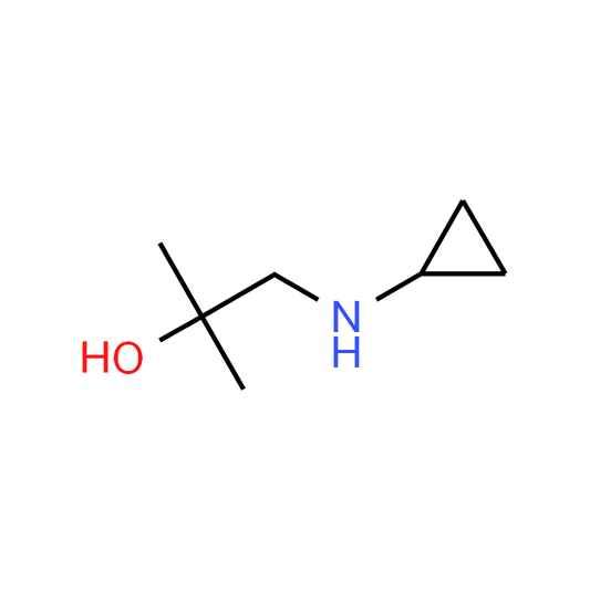 1-(Cyclopropylamino)-2-methylpropan-2-ol