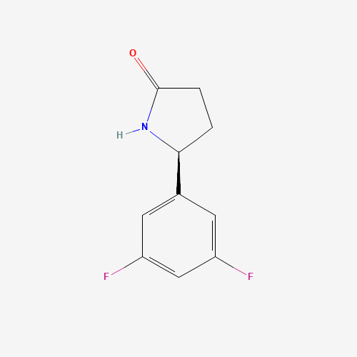 (S)-5-(3,5-Difluorophenyl)pyrrolidin-2-one