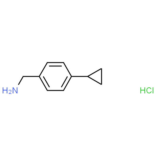 (4-Cyclopropylphenyl)methanamine hydrochloride